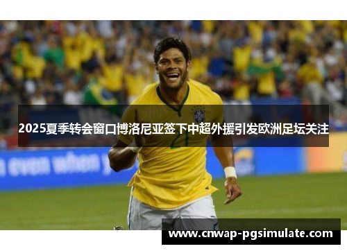 2025夏季转会窗口博洛尼亚签下中超外援引发欧洲足坛关注 2025夏季转会窗口博洛尼亚签下中超外援引发欧洲足坛关注